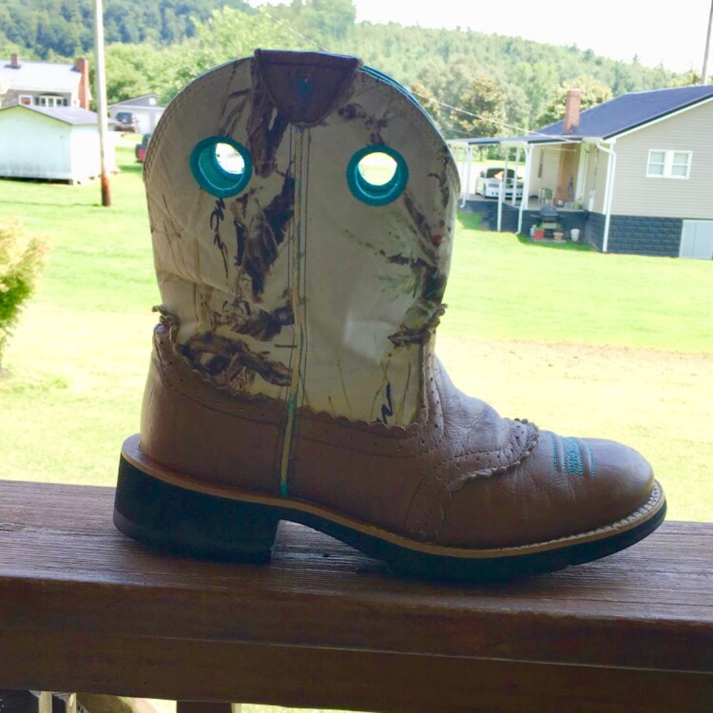 Ariat Fatbaby Boots Size 8